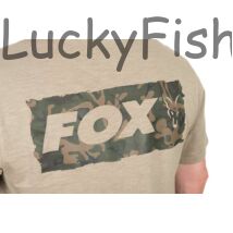 Kép 4/6 - Fox Limited LW Khaki Large Print T Póló - L