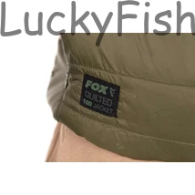 Fox Olive Quilted 100 Gilet Olive Mellény - L