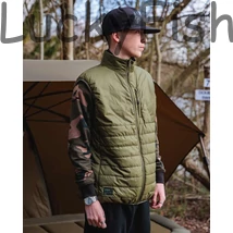 Fox Olive Quilted 100 Gilet Olive Mellény - L
