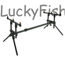 Kép 1/3 - LuckyFishing DAM ROD POD + KAPÁSJELZŐ SZETT + AJÁNDÉK GUMIS BOTVILLÁVAL