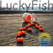 Kép 2/2 - Halak Nyomában Baits Narancs-Máj Feeder Dumbel 7x10mm 20gr