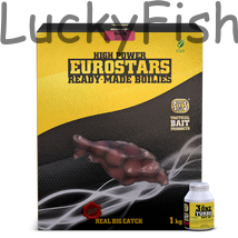 SBS Eurostar Ready-Made Boilies + 50 ml 3 in One Turbo Bait Dip Tutti Frutti 20mm 1kg SBS Eurostar Ready-Made Boilies + 50 ml 3 in One Turbo Bait Dip Tutti Frutti 20mm 1kg