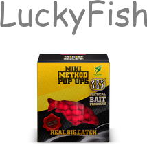 SBS Mini Method Pop Ups Peach 8, 10mm 20g SBS Mini Method Pop Ups Peach 8, 10mm 20g