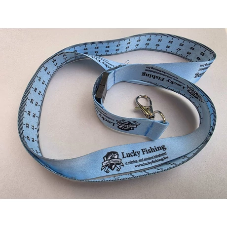 LuckyFishing Mérőszalagos Horgász Nyakpánt 100cm - Kék