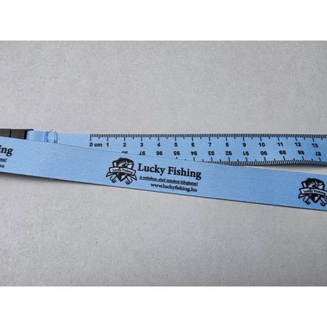 LuckyFishing Mérőszalagos Horgász Nyakpánt 100cm - Kék