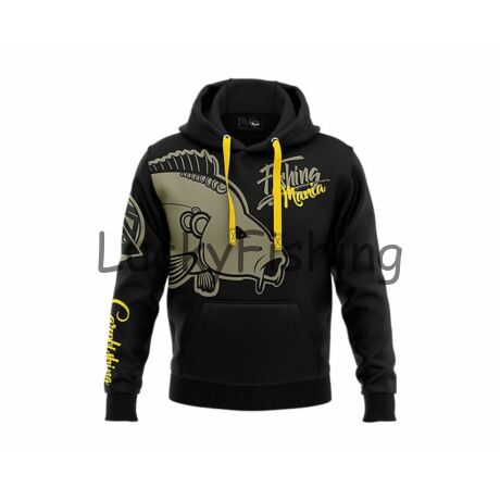 Hotspot Design Kapucnis Pulóver Hoodie Fishing Mania - S