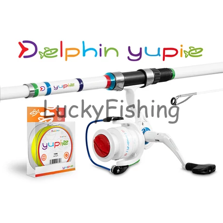 Delphin Yupie Horgász Szett Gyerekeknek 180cm + 3T + 0,22mm