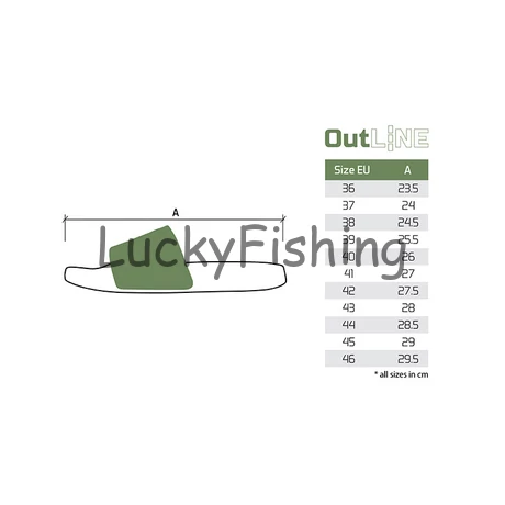 Delphin OutLINE CARP Szandál – Papucs – 36