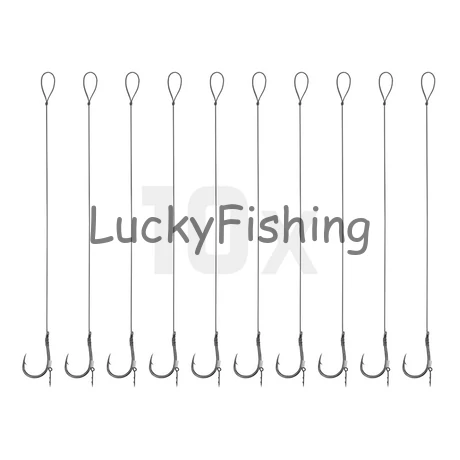 Delphin Braided Sting Feeder Rig / 10db 8cm/0,14mm/Chinu #8