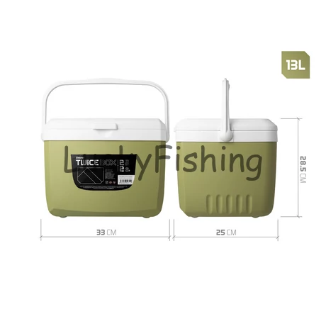 Delphin TwiceBOX 2in1 hűtőláda szett 5l +13l / 2x400ml