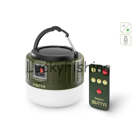 Delphin SVITA kemping lámpa távirányítóval 4W/3600mAh