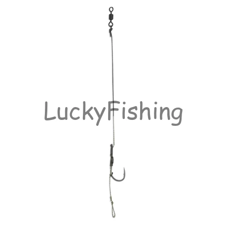 ANACONDA Piercer RS Combi Chod Rig MB előkötött horog, bevonatos zsinórral / 4 / 30lb / 14cm / 2db