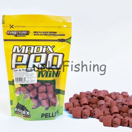 Madix Horog Pellet 14Mm 200Gr Eper&Robin Red