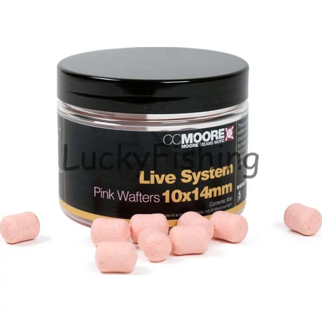 CC Moore Live System Pink Dumbell Wafters 10X14mm (65)