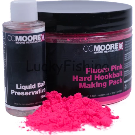 CC Moore Fluoro Pink Hard Hookbait Making Pack