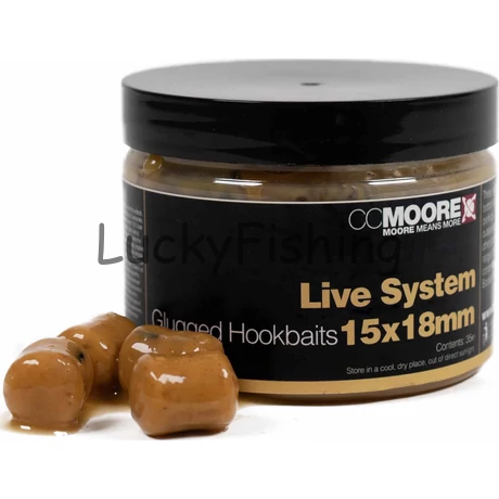 CC Moore Live System Glugged Hookbaits 15X18mm (35)