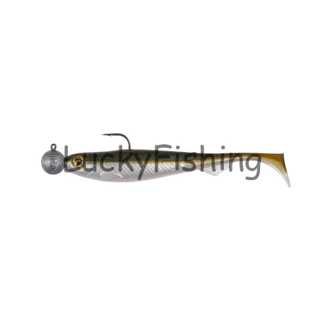 Fox Rage Bulk Loaded Slick Shad 9cm UV Aksansas Shiner 2/0 10g