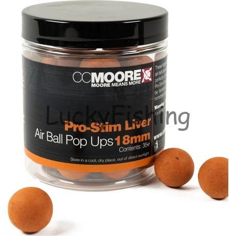 CC Moore Pro-Stim Liver Air Ball Pop Ups 18mm (35)