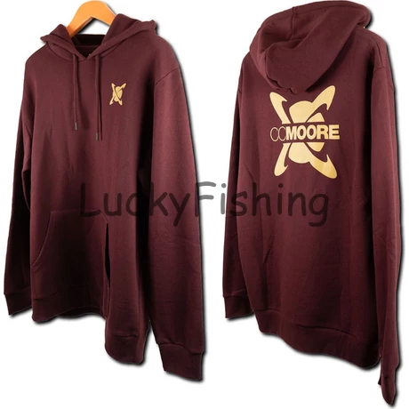 CC Moore Burgundy Hoodie Large