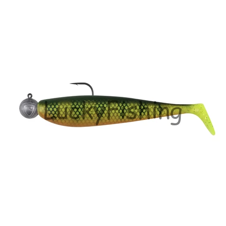 Fox Rage Bulk Loaded Zander Pro Shad 7.5cm UV Natural Perch 1/0 5g
