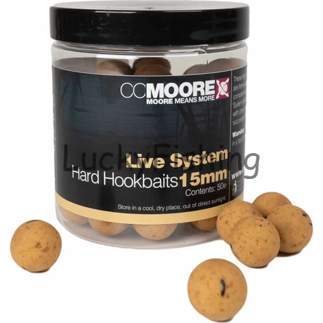 CC Moore Live System Hard Hookbaits 15mm (50)