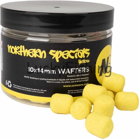 CC Moore NS1 Dumbell Wafters Yellow 10X14mm (65)