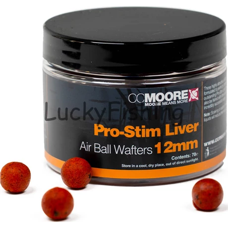 CC Moore Pro-Stim Liver Air Ball Wafters 12mm (70)