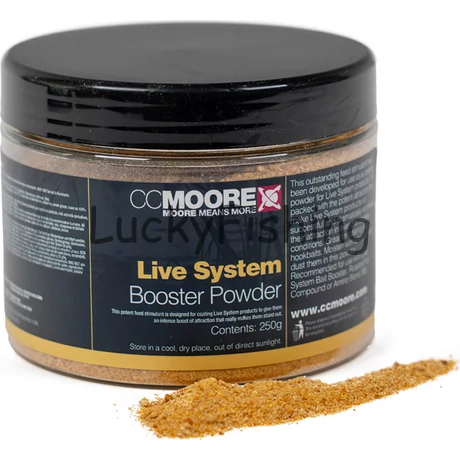 CC Moore Live System Bait Booster Powder 250g