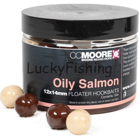 CC Moore Oily Salmon Floater Hookbaits 12X14mm (50)