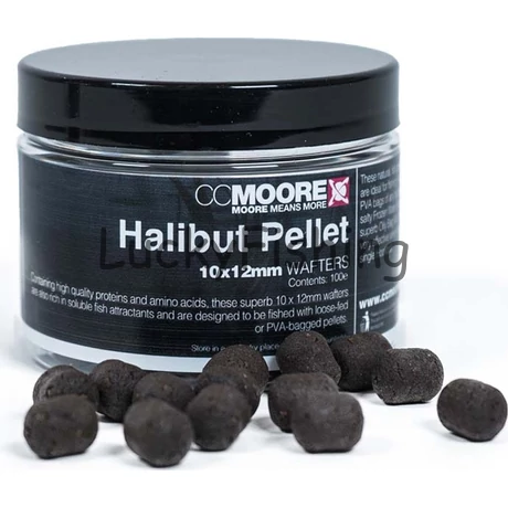 CC Moore Halibut Pellet Wafters 10X12mm