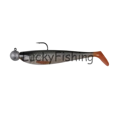 Fox Rage Bulk Loaded Zander Pro Shad 7.5cm Ultra Natural Roach 1/0 5g