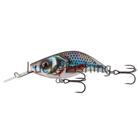 Salmo Sparky Shad 4cm Floating SILVER HOLOGRAPHIC SHAD