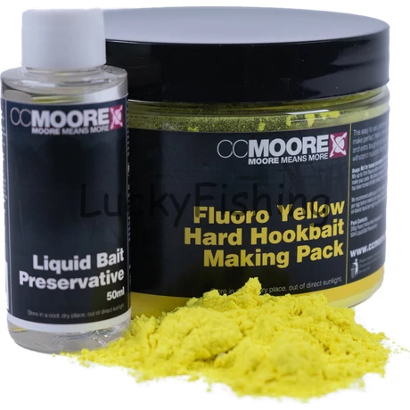 CC Moore Fluoro Yellow Hard Hookbait Making Pack