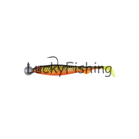 Fox Rage Bulk Loaded Slick Shad 11cm UV Natural Perch 3/0 12g