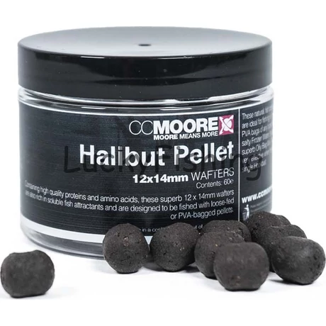 CC Moore Halibut Pellet Wafters 12X14mm