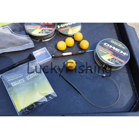 CARP ACADEMY Forgó gyorskapoccsal + szilikoncső 5+5db/cs