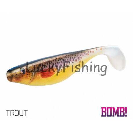 DELPHIN BOMB! Gumihal HYPNO / 2db 17cm/3D TROUT