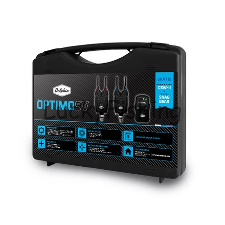 Delphin Optimo 9V Elektromos Kapásjelző Szett 3+1