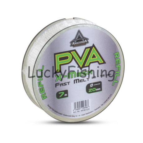 ANACONDA Fast Melt PVA X-Mesh gyorsan oldodó PVC háló 7m / 20mm