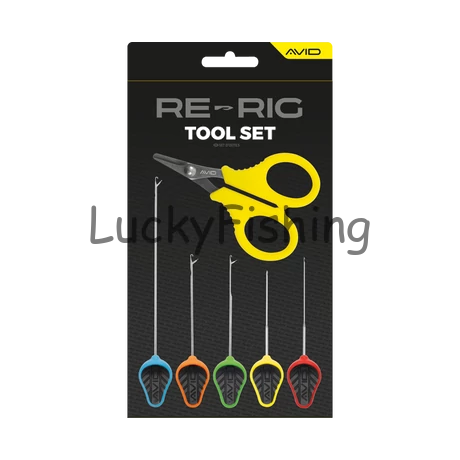 Avid Carp Re-Rig Tool Set  Csalizó Fűzőtű Szett 6db-os