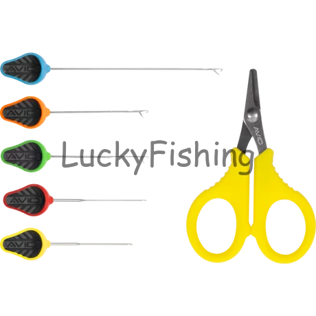 Avid Carp Re-Rig Tool Set  Csalizó Fűzőtű Szett 6db-os