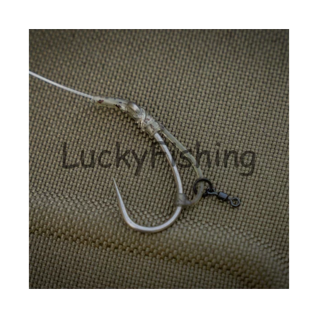 Avid Carp Outline Flecktone D-Rig Kickers Standard Horogbefordító 10db