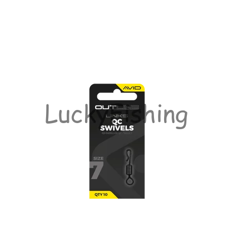 Avid Carp Outline QC Swivels 7 Forgókapocs 10db
