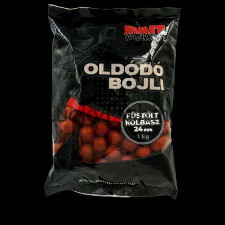 Bait Maker Oldódó bojli Füstölt Kolbász 24mm 1kg