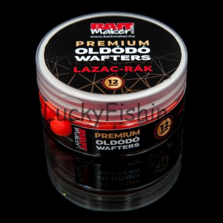 Bait Maker Premium Oldódó Wafters Lazac & Rák 12mm 30g