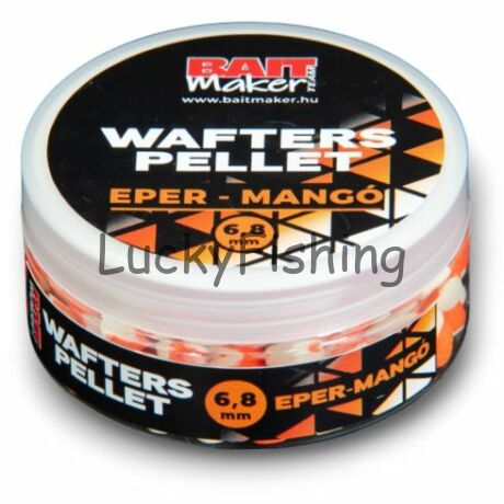 Bait Maker Wafters Pellet 6,8mm Eper-Mangó 30G