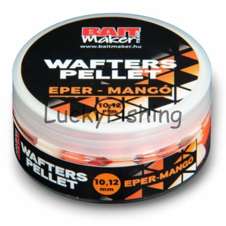 Bait Maker Wafters Pellet 10,12mm Eper-Mangó 30G