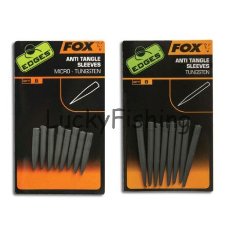 Fox EDGES™ Tungsten Anti Tangle Sleeves Gubancgátló Hüvely – Standard