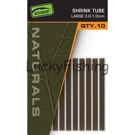 Fox Edges Naturals Shrink Tube 3.0-1.0mm Zsugorcső L