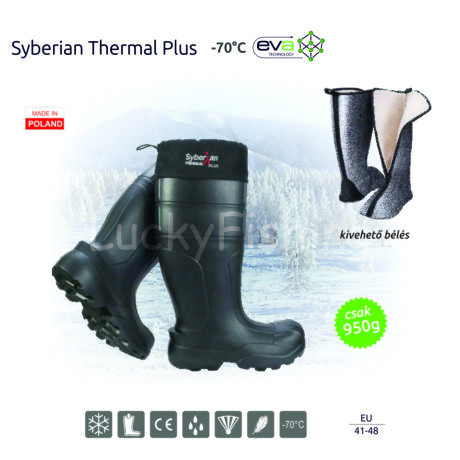 Camminare – Syberian Thermal Plus EVA csizma FEKETE (-70°C) Méret: 47